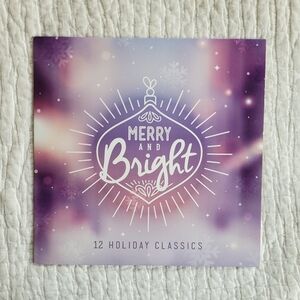Merry and Bright Holiday Classics 12 Songs Christmas Vinyl Album